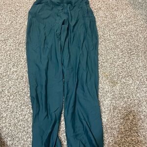 lululemon athletica Deep Teal Straight Leg joggers